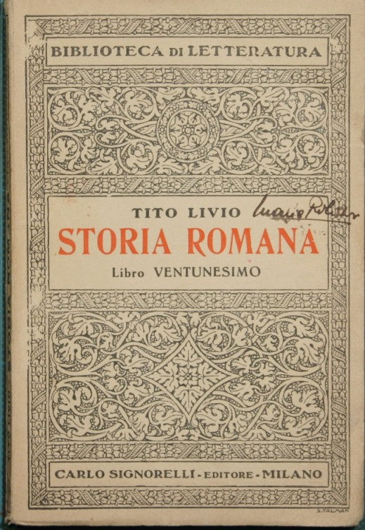 Storia romana. Libro ventunesimo