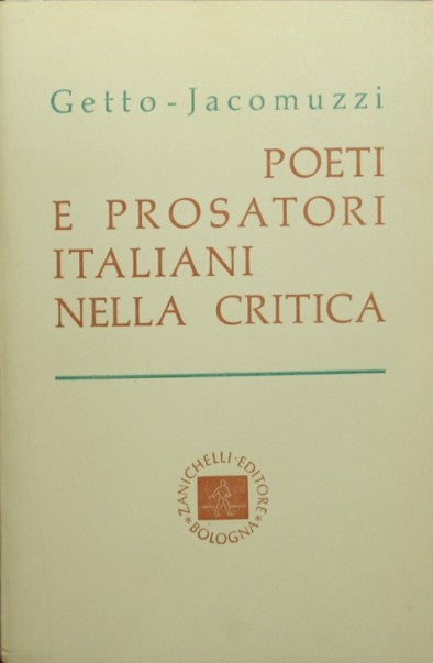 Poetas y prosistas italianos en la crítica.