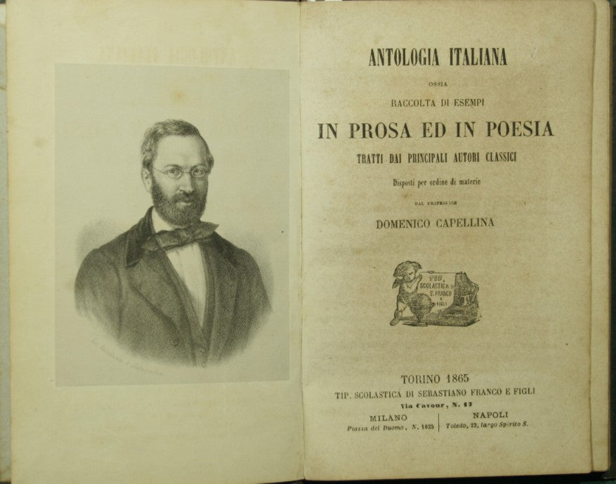 Antologia italiana ossia raccolta di esempi in prosa ed in poesia