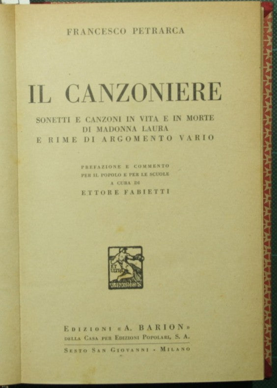 Il canzoniere