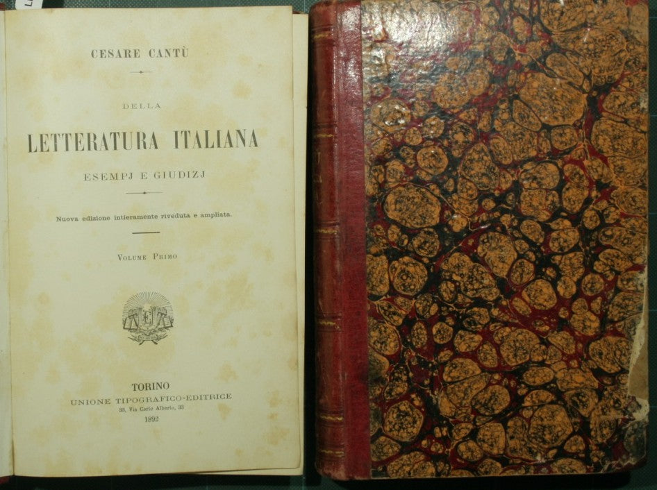 Of Italian literature