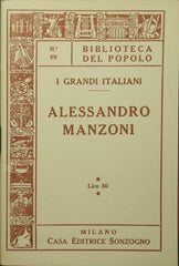 I grandi italiani. Alessandro Manzoni