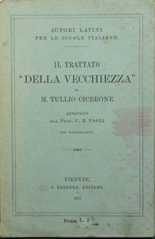 Il trattato Della vecchiezza