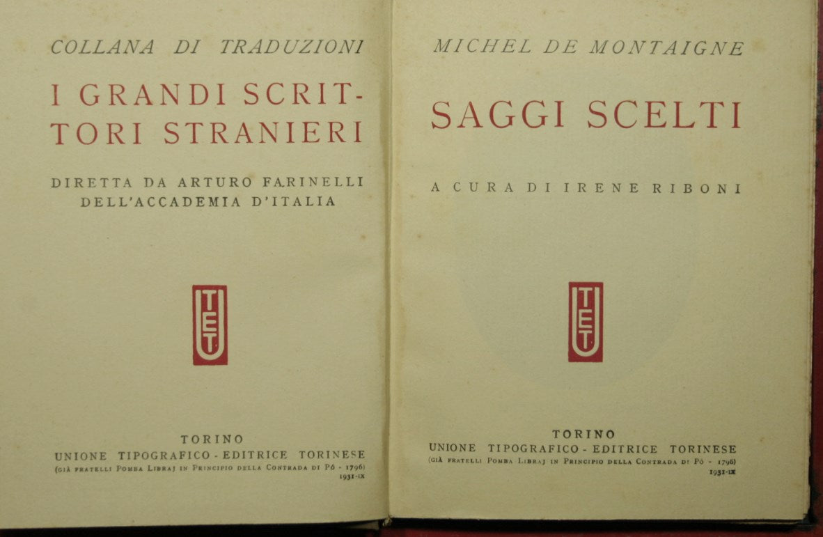 Saggi scelti