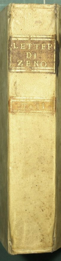 Lettere di Apostolo Zeno cittadino veneziano istorico e poeta cesareo. Vol. II