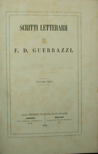 Scritti letterari