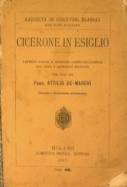 Cicerón en el exilio