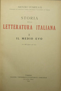 History of Italian literature