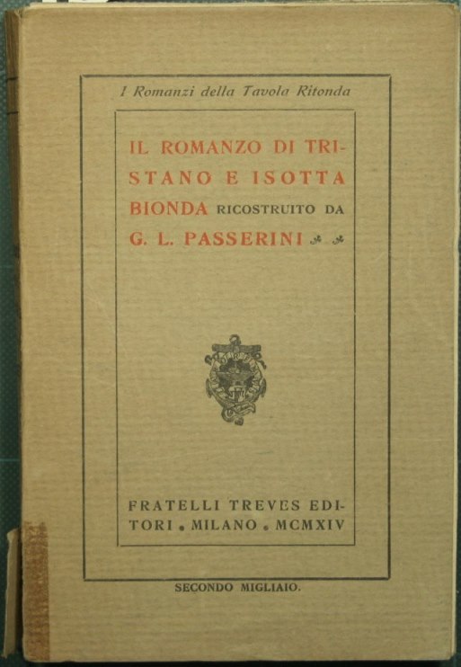 Il romanzo di Tristano e Isotta bionda