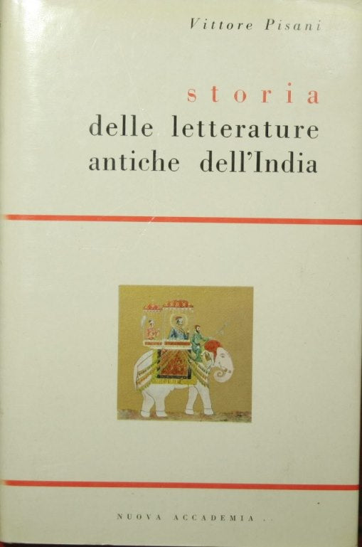 Storia delle letterature antiche dell'India