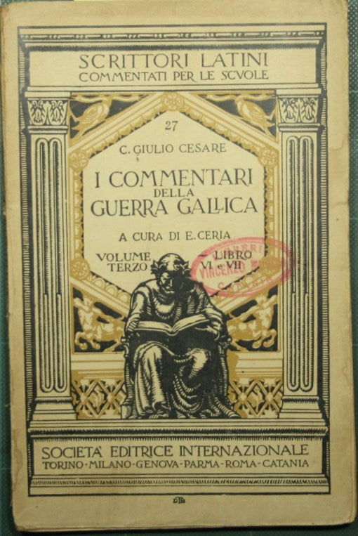 Commentaries on the Gallic War. Vol. III