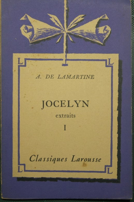 Jocelyn. Vol. I