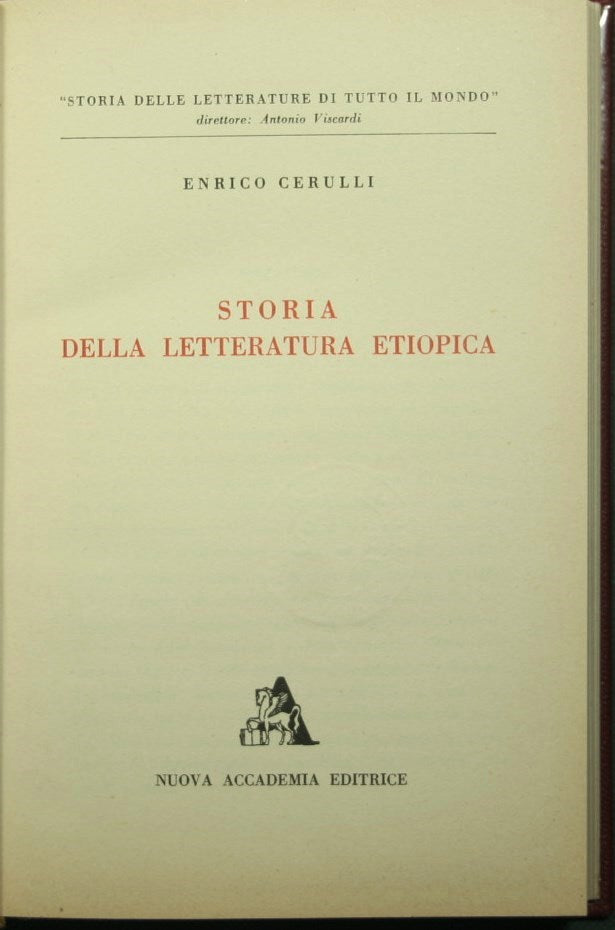 History of Ethiopian literature