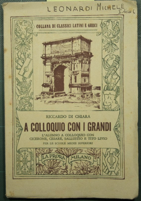 A colloquio con i grandi
