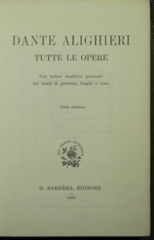 Tutte le opere