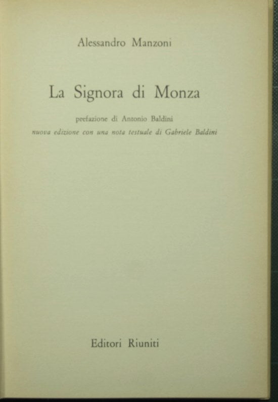 La Signora di Monza