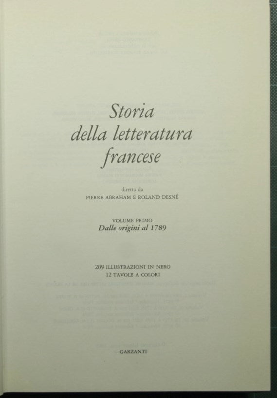 History of French literature