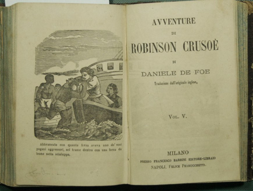 Las aventuras de Robinson Crusoe