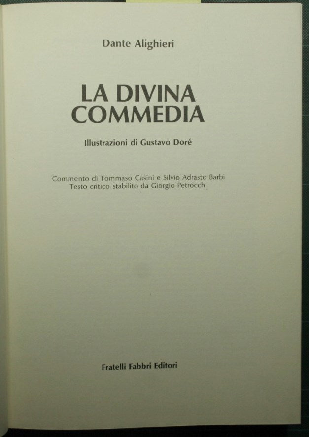 La divina commedia