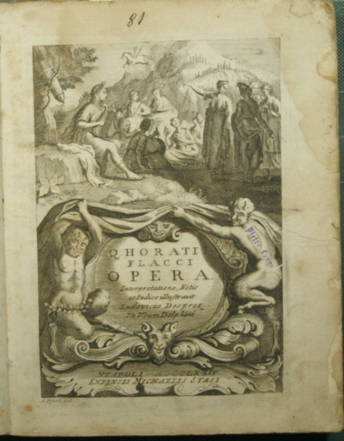 Quinti Horatii Flacci Opera