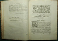 Historia de la literatura italiana.