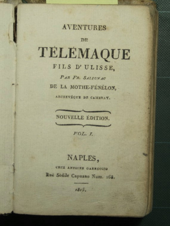 Aventures de Telemaque fils d'Ulisse