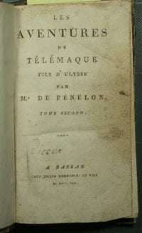 Les adventures de Telemaque fils d'Ulysse - Vol. II