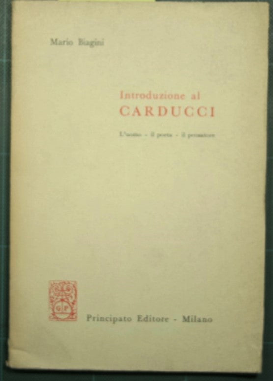 Introduzione al Carducci