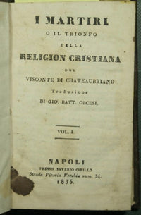 Los mártires o el triunfo de la religión cristiana