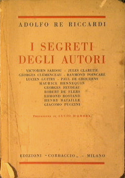 I segreti degli autori