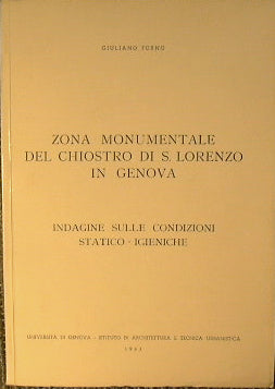 Zona monumental del Claustro de S. Lorenzo en Génova