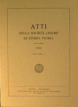 Atti della Società Ligure di Storia Patria