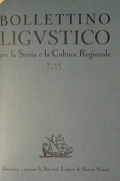 Bollettino Linguistico per la Storia e la Cultura Regionale