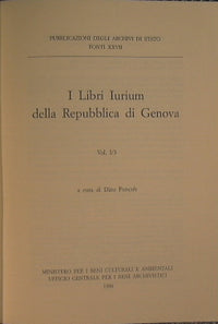 I Libri Iurium della Repubblica di Genova