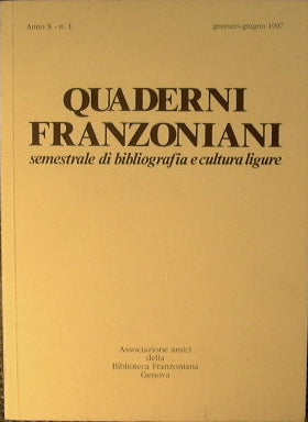 Franzonian Notebooks