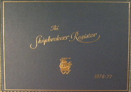 The shipbrokers' register