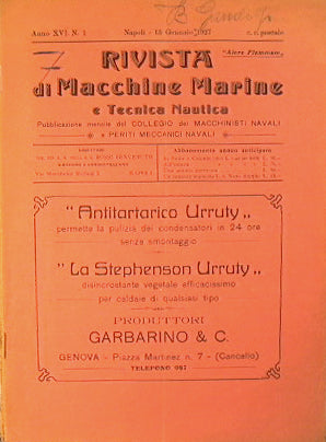 Rivista di macchine marine e tecnica nautica