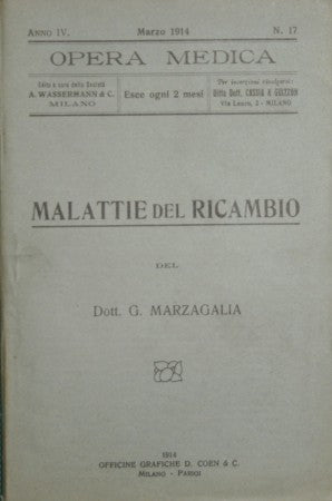 Malattie del ricambio