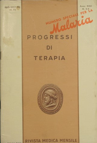 Progressi di terapia - Numero speciale per la malaria