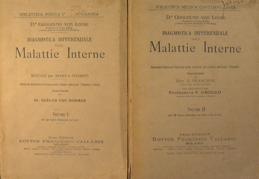 Trattato di diagnostica differenziale delle Malattie Interne