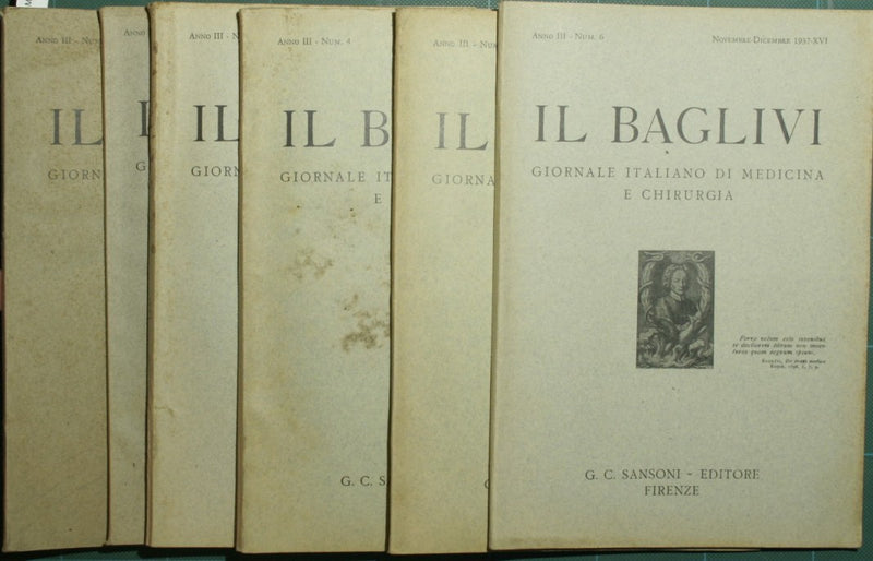 Il Baglivi. 1937