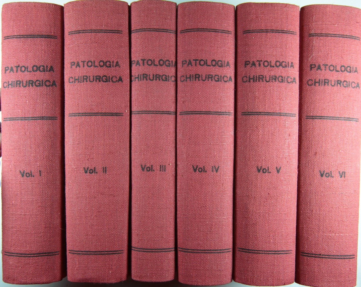 Compendio di Patologia Chirurgica in sei volumi