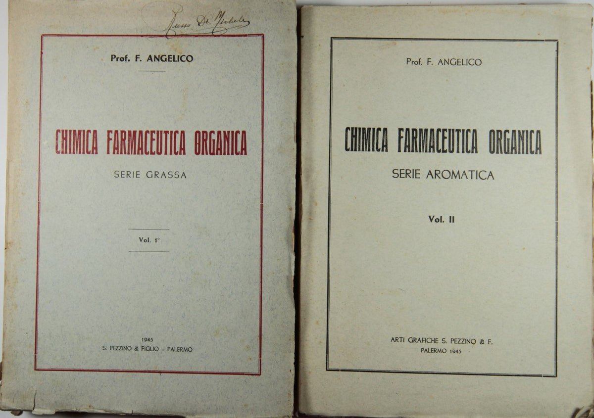Organic Pharmaceutical Chemistry - Grassa Series + Aromatic Series