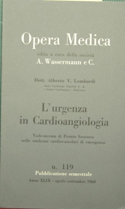 La emergencia en cardioangiología