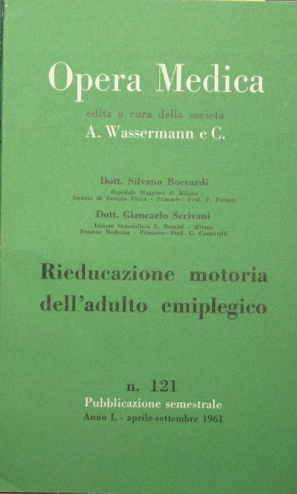 Reeducación motora del adulto hemipléjico.