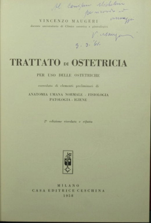 Trattato di ostetricia