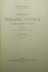 Trattato di terapia clinica
