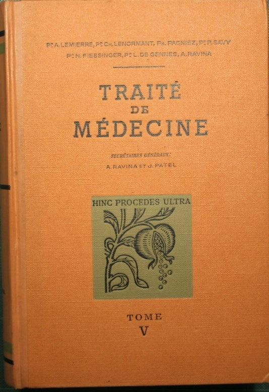Treatment of medicines. Vol. V