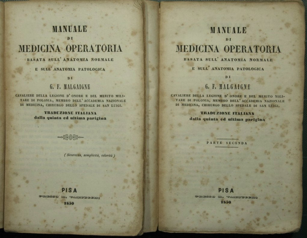 Manual of operating medicine based on normal anatomy and pathological anatomy