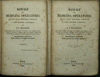 Manual of operating medicine based on normal anatomy and pathological anatomy